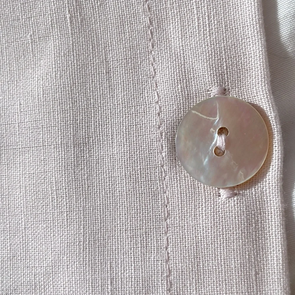 JC Penney linen euro sham in dusty‎ lavender brand new!
